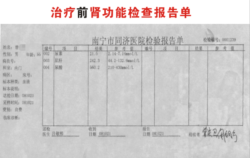 水蛭素、腎功能不全